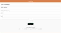 Desktop Screenshot of firesnearme.com